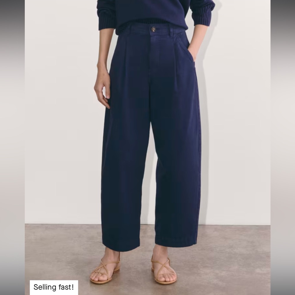 NWOT Everlane The Everywhere Pant Navy Size 6